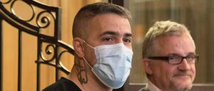 Rapper Bushido im Gerichtssaal. 