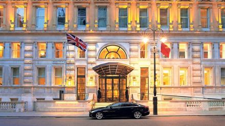 Wohnen, wo andere arbeiten. Das Corinthia Hotel befindet sich direkt im Regierungsviertel von London.