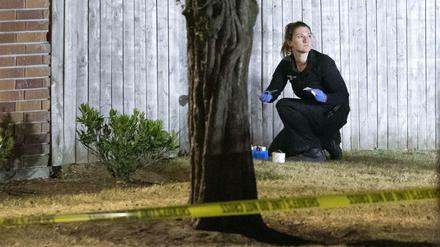 Versuchte Festnahme von Verdächtigem: Eine Ermittlerin am Tatort in Lacey 