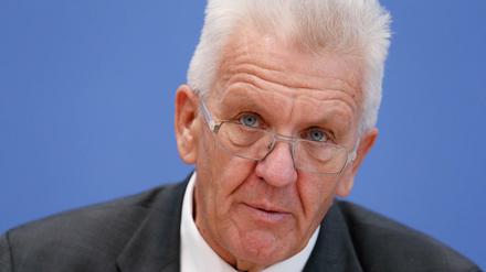 Baden-Württembergs Ministerpräsident Winfried Kretschmann (Grüne; Archivbild)