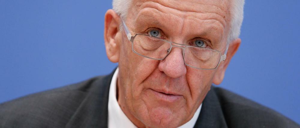 Baden-Württembergs Ministerpräsident Winfried Kretschmann (Grüne; Archivbild)