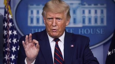 UD-Präsident Donald Trump