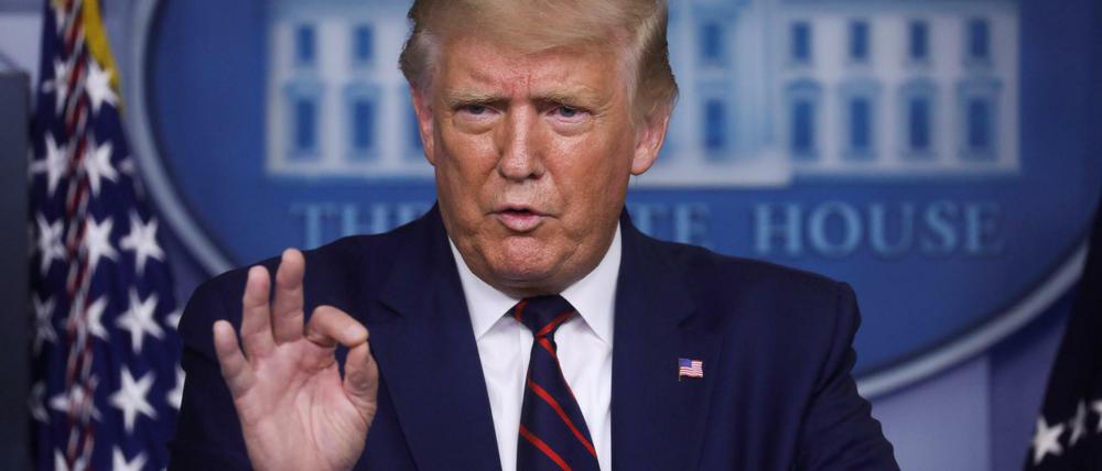 UD-Präsident Donald Trump