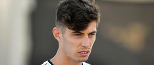 Kai Havertz im August beim Training in Leverkusen. 