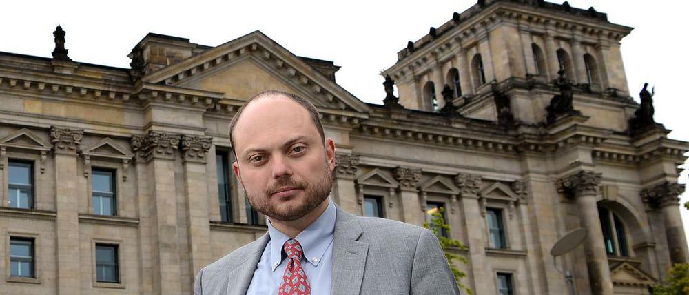 Der russische Oppositionelle Wladimir Kara-Mursa warb in Berlin bereits 2019 für gezielte Sanktionen.