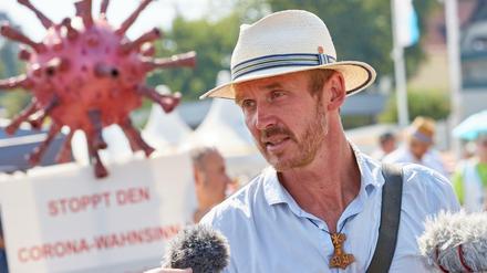 Antisemit, Rechtsextremer und neuerdings auch Corona-Gegner: Nikolai Nerling.