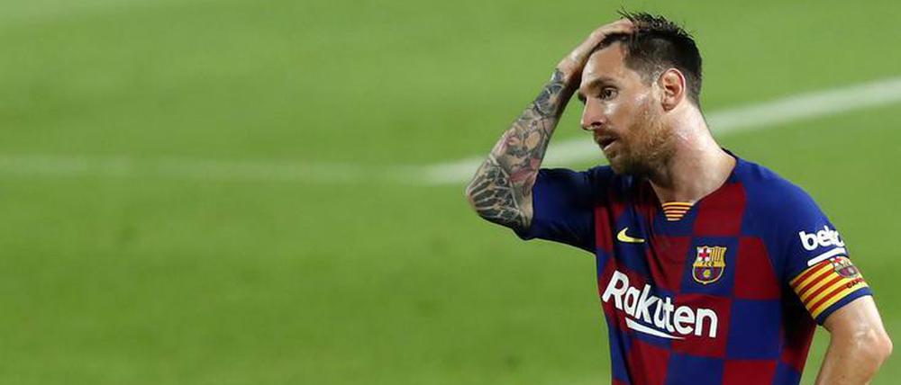 Lionel Messi hat sich verzockt und könnte mit seinem Wechselwunsch auch Kredit bei den Fans verspielt haben.