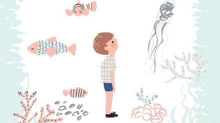 Unter Wasser ist die Welt noch in Ordnung: das Cover-Bild von "Alfie und der Clownfish"