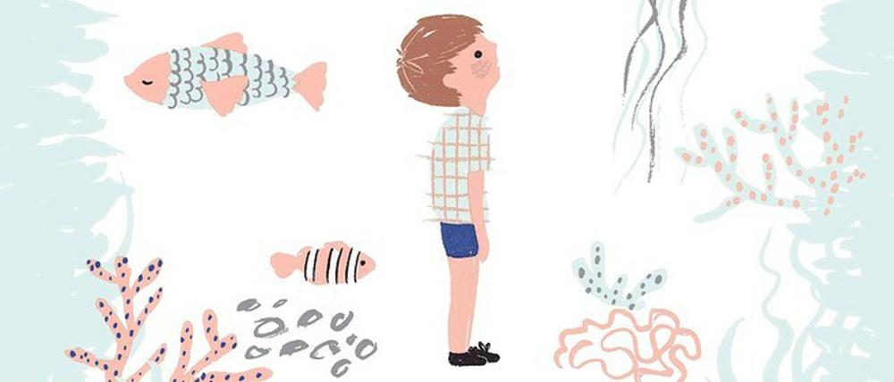 Unter Wasser ist die Welt noch in Ordnung: das Cover-Bild von "Alfie und der Clownfish"