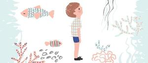 Unter Wasser ist die Welt noch in Ordnung: das Cover-Bild von "Alfie und der Clownfish"