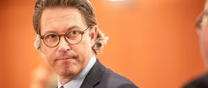 Andreas Scheuer (CSU), Bundesminister für Verkehr und digitale Infrastruktur