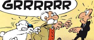 Manchmal zum Fürchten: Cubitus und sein Herrchen Bojenberg.