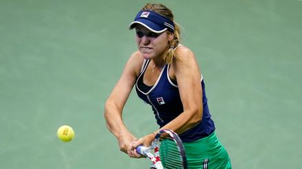 Sofia Kenin hat bei den US Open Tränen vergossen.