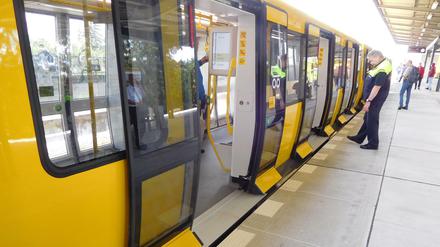 Ein Zug der Linie 1. 