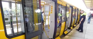 Ein Zug der Linie 1.