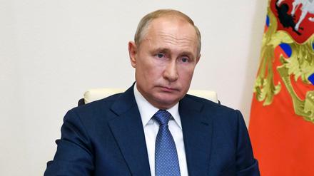 Der russische Präsident von Russland Wladimir Putin.