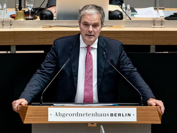 CDU-Fraktionschef Burkard Dregger erkennt in den Demo-Ereignissen eine Schwäche der Regierung.