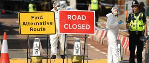 Spurensuche am Tatort in Birmingham.