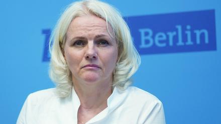 Verkehrssenatorin Regine Günther (Grüne) hatte schon bessere Zeiten.