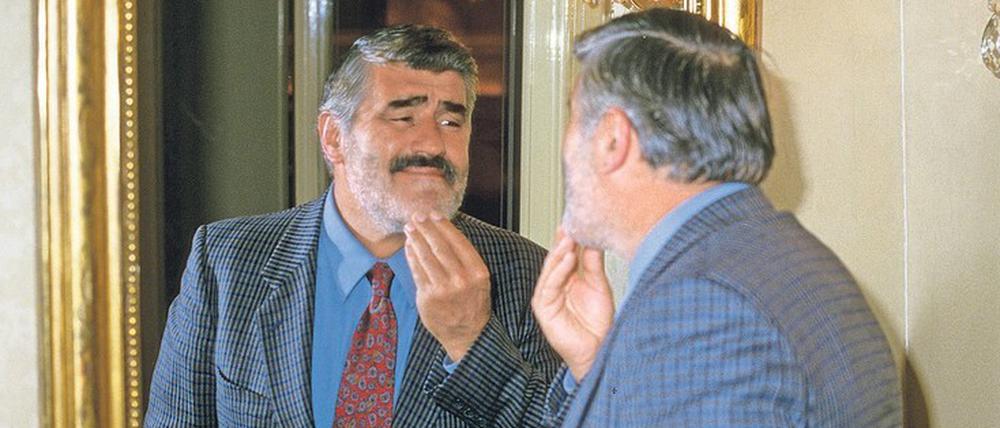 Mario Adorf auf einer privaten Aufnahme aus dem Jahr 1987.