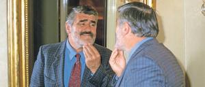 Mario Adorf auf einer privaten Aufnahme aus dem Jahr 1987.
