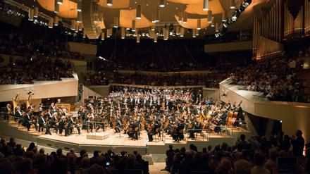 Ginge es nach den Künstlern, dürften sich die Säle wieder mehr füllen. Hier die Berliner Philharmonie vor Corona. 