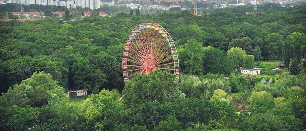 Das Riesenrad im Plänterwald wird wieder in Schwung gebracht. Aber das dauert noch ein paar Jahre.
