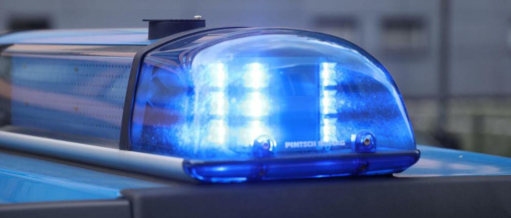 Polizei im Einsatz (Symbolbild).