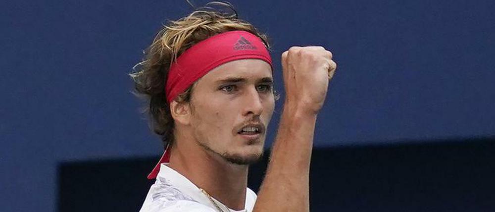 Faust raus. Alexander Zverev steht im Halbfinale der US Open.