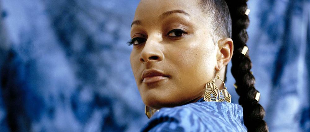 Die Londoner Saxofonistin Nubya Garcia.