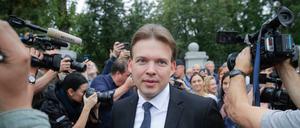 Maxim Znak, Rechtsanwalt und Mitglied des Koordinierungsrats der belarussischen Opposition (Archivbild) 