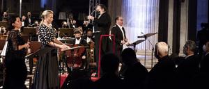Riccardo Chailly dirigierte mit Maske.