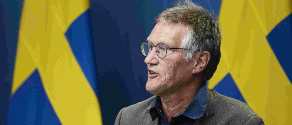 Staatsepidemiologe Anders Tegnell ist vom Kurs überzeugt.