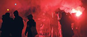 Connewitz erwartet am Samstag wieder heftige Demonstrationen.