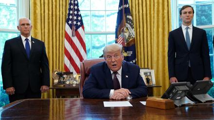 Donald Trump bezeichnet die Wiederaufnahme der diplomatischen Beziehungen als historisch.