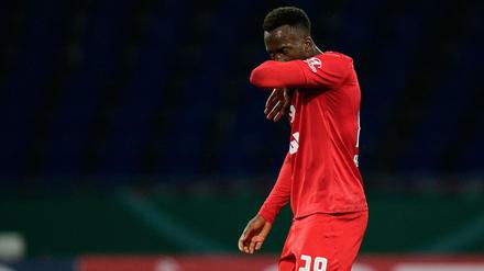 Das war nichts: Trotz zweier Treffer von Dodi Lukebakio schied die Hertha in der ersten Runde des DFB-Pokals gegen Braunschweig aus.