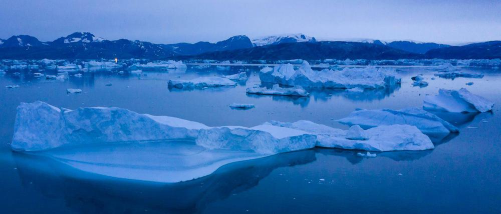 Die Eisverluste Grönlands werden immer größer.