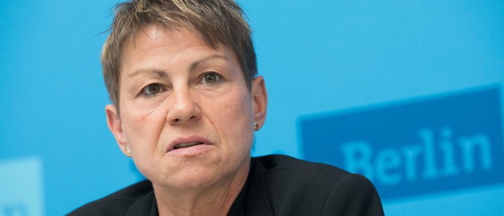 Berlins Sozialsenatorin Elke Breitenbach (Die Linke).