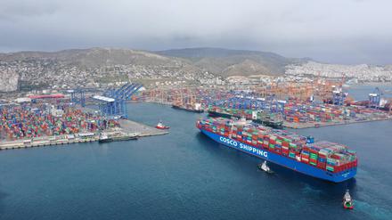 Der Hafen von Piräus ist zu Chinas Brückenkopf in Europa geworden. 