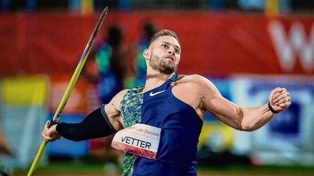 Kraftpaket. Am vergangenen Sonntag warf Johannes Vetter seinen Speer beim Meeting in Chorzow 97,76 Meter weit – den Weltrekord hält der Tscheche Jan Zelezny mit 98,48 Metern aus dem Jahr 1996. Beim Istaf in Berlin geht Vetter als Titelverteidiger an den Start. 