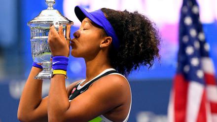 Naomi Osaka gewinnt die US Open 2020. 