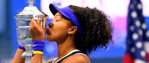 Naomi Osaka gewinnt die US Open 2020. 
