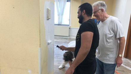 Im Stadtteilzentrum Marzahn wird gestrichen. 