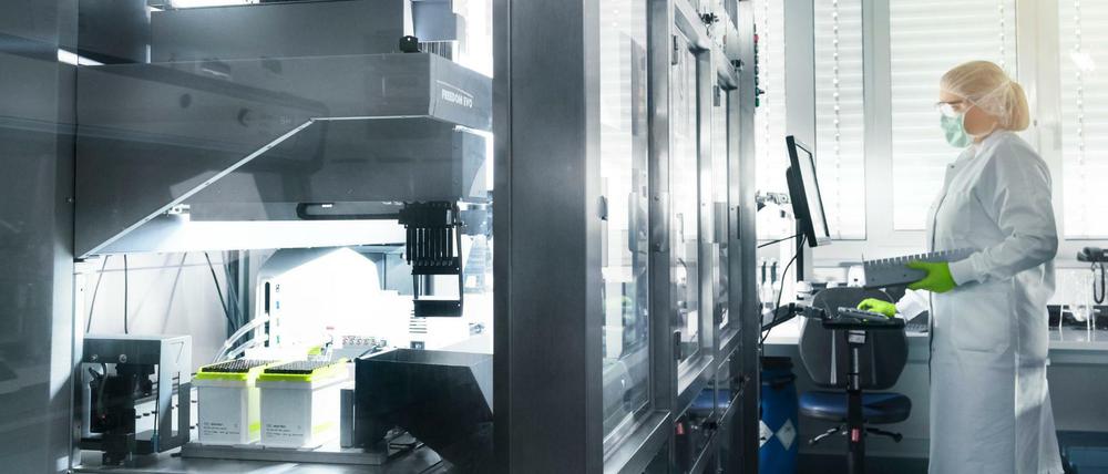 Von der Forschung in die Produktion: Biontech bringt einen neuartigen Impfstoff in Marburg in die Herstellung