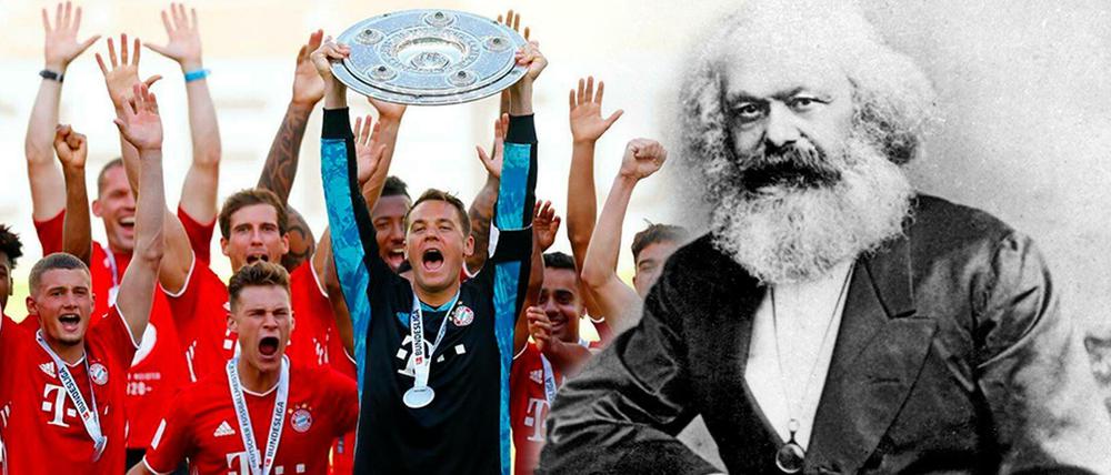 Karl Marx hat die Über-Bayern kommen sehen.