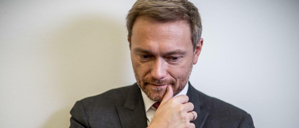 Der FDP-Bundesvorsitzende Christian Lindner