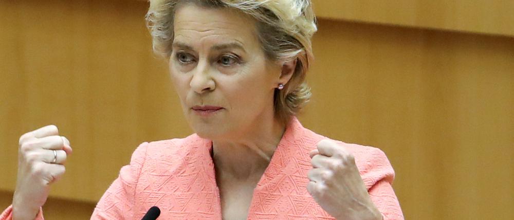 Will mehr Klimaschutz: EU-Kommissionspräsidentin Ursula von der Leyen