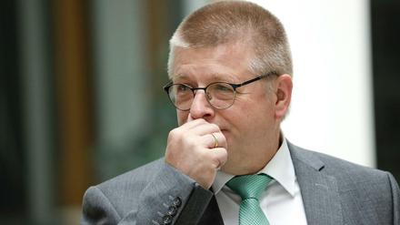 Hatte er einen mutmaßlich rechtsextremen Personenschützer? Verfassungsschutz-Chef Thomas Haldenwang.