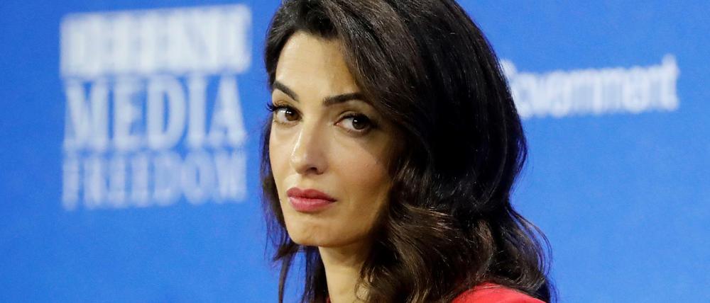 Die Menschenrechtsanwältin Amal Clooney.
