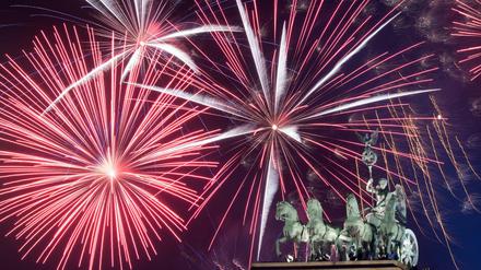 Deutschlands größte Silvesterparty: am Brandenburger Tor.